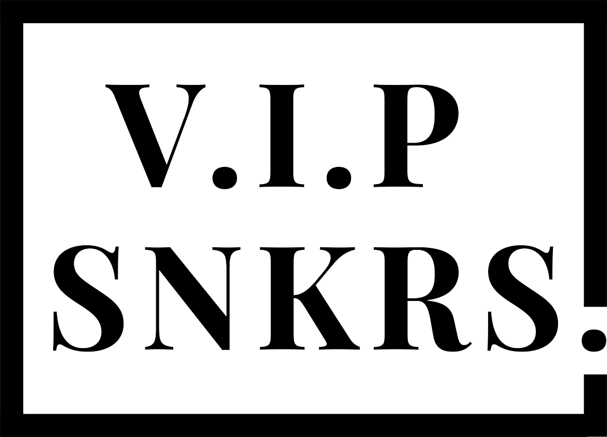 The logo of VIP Sneakers - the UAE's largest online sneaker store